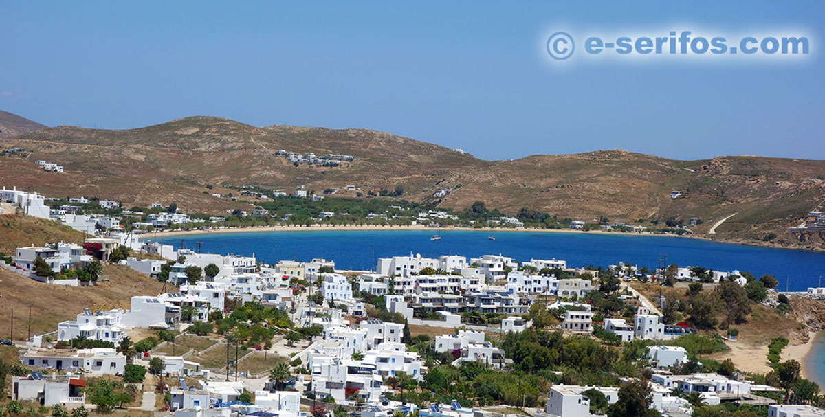 Η θέα προς τους οικισμούς Λιβαδάκια και Λιβάδι από τον Ράμο
