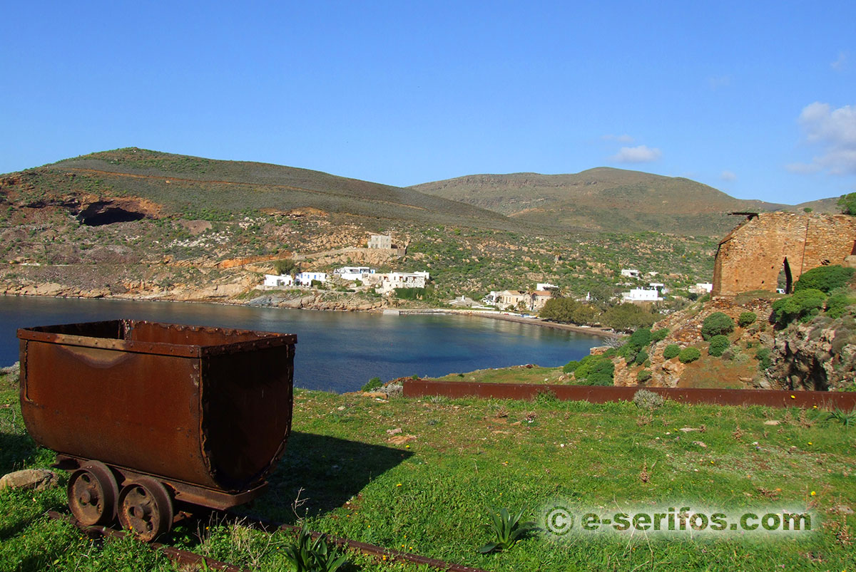 Βαγονέτο στο Μεγάλο Λιβάδι στη Σέριφο