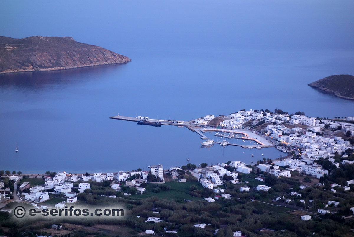 Η νέα προβλήτα στο Λιβάδι της Σερίφου