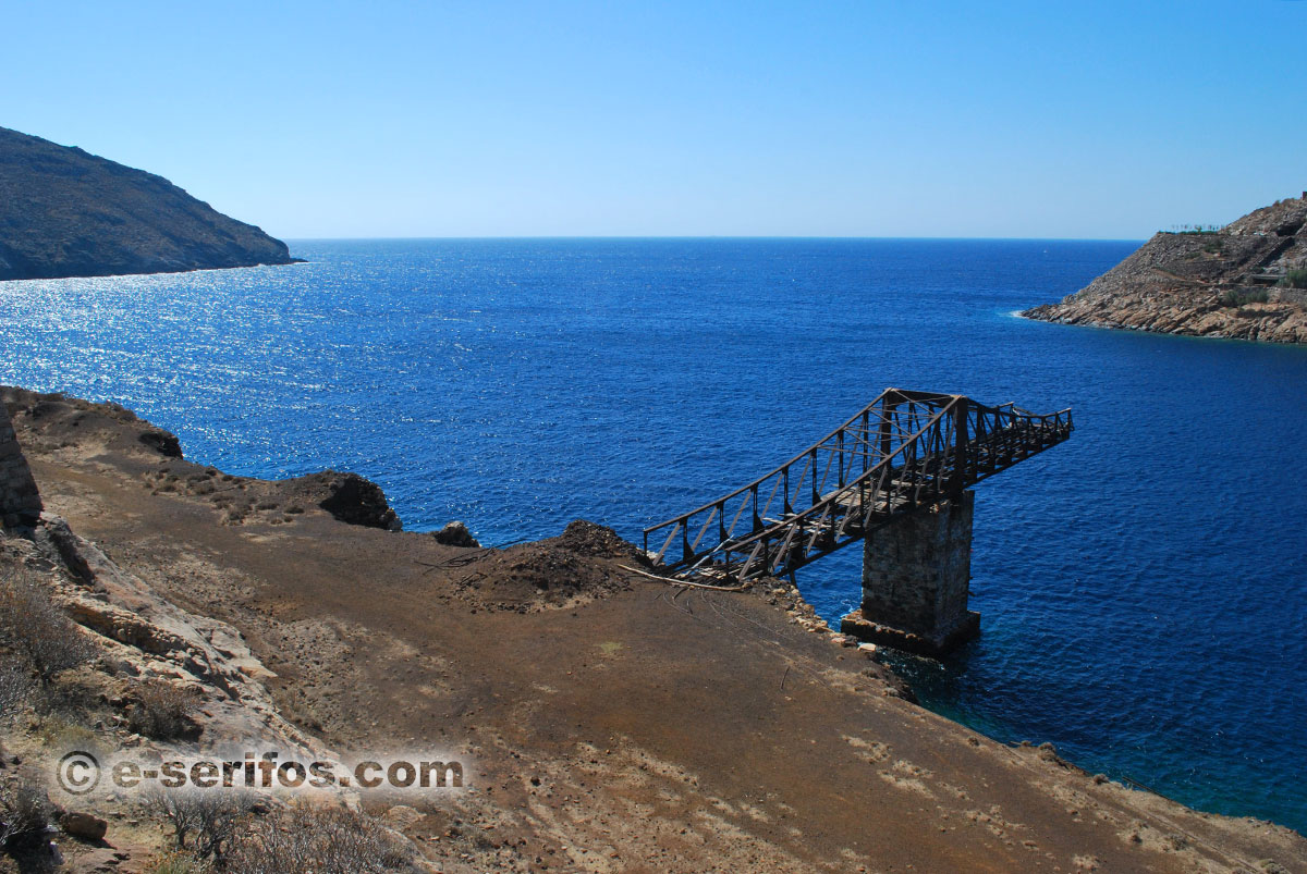 Εγκαταστάσεις των μεταλλείων στο Μεγάλο Λιβάδι
